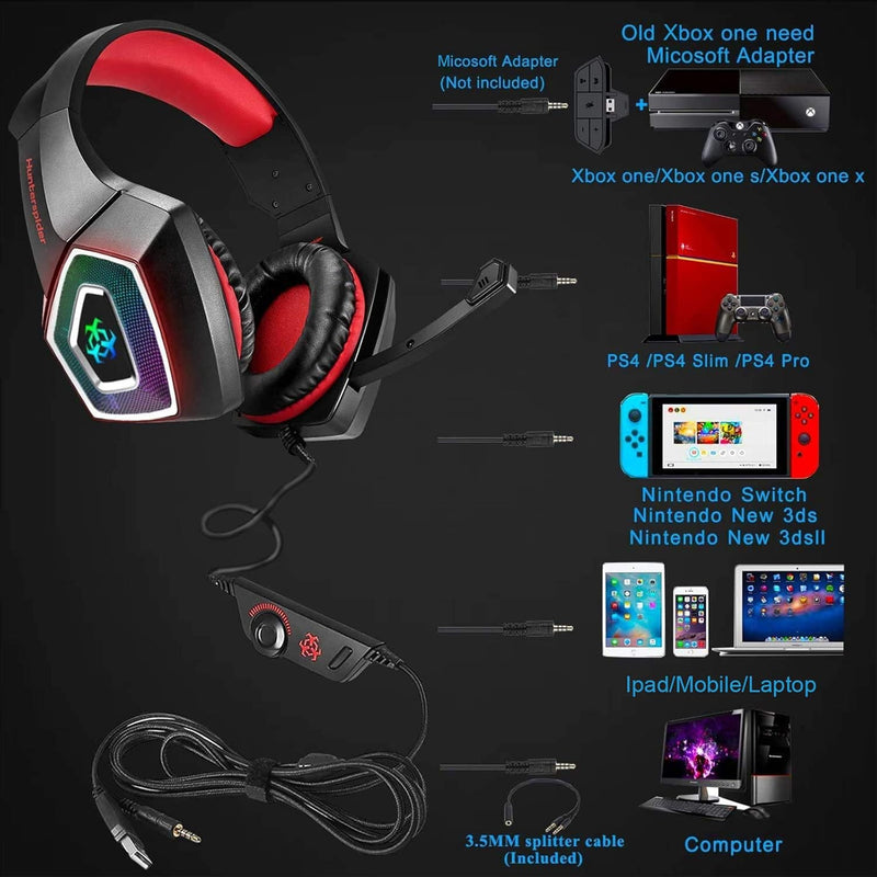 Hunterspider PS4 Gaming Headset