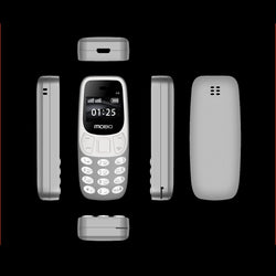 Nokia 3310 Style MOBO H5 Mini Mobile - Finger Size Mobile - Phone Keypad Mobile, Memory Card, Voice Changer, Auto Call Recording, Small and Easy to Carry