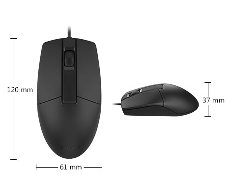 A4tech OP-330 / OP-330S A4 tech USB Wired Mouse Silent Click